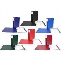 Biurfol Dossier Map A4, 5.5cm Rug, 2 Ringen, Rood