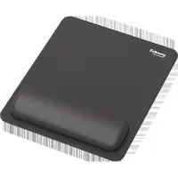 Fellowes Breyta muismat, met polssteun en Microban bescherming, rubber, B 200 x D 240 x H 17,5 mm, zwart