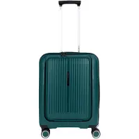 Gabol Brooklyn Handbagage Spinner 55 cm - 42 liter - met 15.6" laptopvak - 55x40x22 cm - donkergroen