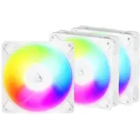 Arctic Cooling P12 PRO Reverse A-RGB weiß 3er-Pack | Gehäuselüfter