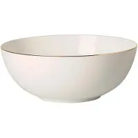 Villeroy & Boch Anmut Gold saladeschaal Wit