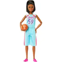 Mattel Made To Move Basketball Doll Blauw Kinderen