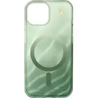 IDEAL OF SWEDEN Clear Case MagSafe voor de Apple iPhone 17e / 16e / 15 / 14 / 13 - Sage Green