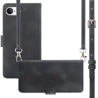IMoshion Bookcase met koord voor de Apple iPhone 17e / 16e - Zwart
