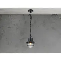 Elstead Lighting LED Buiten Hanglamp Copenhagen | 1X E27 Max 60W | IP44 | Dimbaar | Black