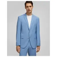 HECHTER PARIS regular fit colbert van scheerwolmix