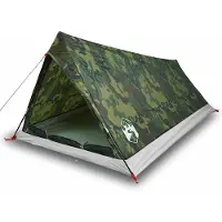 vidaXL Tent 2-persoons waterdicht camouflage