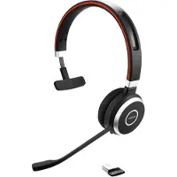 Jabra YOU'RE ON Evolve Draadloos Telefoonheadset Over het hoofd Bluetooth Met ruisonderdrukking Microfoon Mono 65 MS
