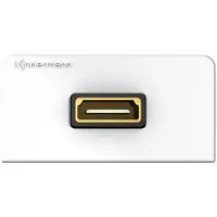 Kindermann KIND Konnect design click ws 7456000542 HDMI met Ethernet, afdekplaat, 1/2, kabelbundel