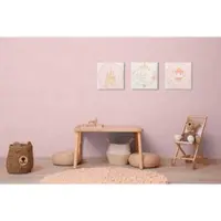 A.S. Création ZACHT GEMELEERD BEHANG | Basic - Roze - Lilly & Luis