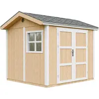 Timbela Tuinhuis, premium kwaliteit, 5,9 m² - Afmetingen: H252 x B250 x D294 cm - Model: M913A-HARVEST HONEY