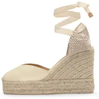 Castañer Espadrilles 'Chiara' ivoor