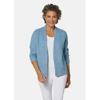 Goldner Gebreide vest Elegante grof gebreide jas, kabelpatroon