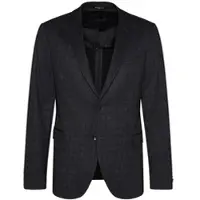 Bugatti Herren Jas met subtiel ruitpatroon
