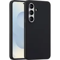 Accezz Liquid Silicone Backcover met MagSafe voor de Samsung Galaxy S26 - Zwart