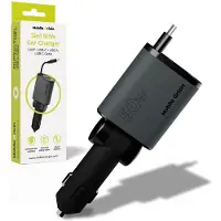 Mobile Origin 3-in-1 autolader 50W, CA27 - USB-C + USB-A, inclusief USB-C kabel