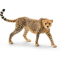 Schleich Wild Life, dierenfiguur, dierenspeelgoed voor jongens en meisjes van 3 tot 8 jaar, vrouwtjes cheetah, vanaf 3 jaar