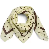 Pieces Doek bruin / geel