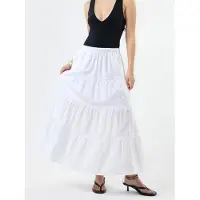 Busem Geweven Maxi Rok