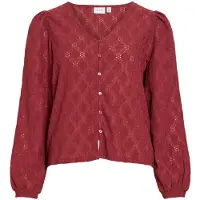 Vila Blouse purper
