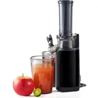 TIM. TIM Sapcentrifugesgroentenenfruit-Sapcentrifuges-Slowjuicer-Zwart-‎9cmx9cmx30cm