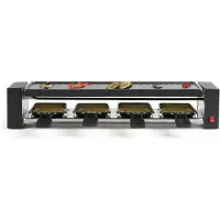 TIM. TIM Gourmetstel 4 personen - Gourmetstellen - Gourmet - Zwart - 50cm x 11cm x 10cm