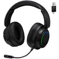 TIM. TIM Game headset draadloos - Headset - Game headset - Gaming headsets - Zwart - 9cm x 21cm x 20cm