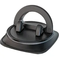Snq Autotelefoonhouder – Navigatiehouder – Telefoonstandaard – Telefoonhouder – Blokkeert de ventilatieopeningen niet – Antislip – Met één hand te bedienen – Zwart