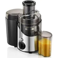 TIM. TIM Sapcentrifugesgroentenenfruit-Sapcentrifuges-Slowjuicer-Zilver-‎30cmx20cmx18cm
