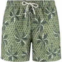 The Sunshine Brand Zwemshorts 'Mac Laguna Palm' smaragd / grasgroen