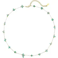 Hey Happiness Ketting 'Green Aura' goud