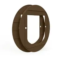 Sure Flap Microchip Kattenluik Montageadapter Bruin