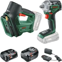 Bosch - 18VUniversalImpactDrive + UniversalPump - Combiset met Slagmoersleutel 350 Nm & Luchtpomp 10,3 bar