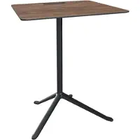 Fritz Hansen Little Friend Ks14 Side Table / Walnut - Bijzettafels & buffetten Laminaat Black - 5702370180959