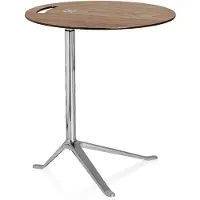 Fritz Hansen Little Friend Ks11 Bijzettafel Chroom / Eiken - Bijzettafels & buffetten Laminaat Oak - 5702370181413