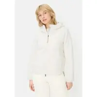 Camel active Polar fleecevest met vaste capuchon - Maat womenswear-50 - Melkwit