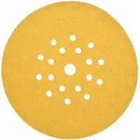 AWTOOLS - Schuurschijven voor gips - 225 mm - P40 - Met gaten - Klittenband - 25 stuks