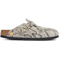 Birkenstock Boston Rivet Logo snake Suede Dames | Maat 38