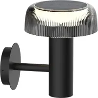 Luxform Solar Wandlamp Yukon Zwart 15,1 X 20 X 17,8 Cm