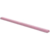 SPORTNOW balansbalk - kunststof/polyester - 236x15x6,5 cm - roze