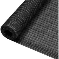 vidaXL Privacynet 195 g/m² 1,8x10 m HDPE antracietkleurig