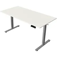 Kerkmann Zit-sta bureau Move New Base – Elektrisch bureau – 140 x 80 cm – Wit