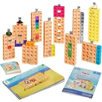 Learning Resources MathLink Cubes Numberblocks 21-30 Activity Set - 3+