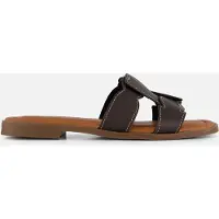 Cellini Slippers bruin Leer Maat 40