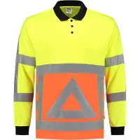 Tricorp 203002 Poloshirt Verkeersregelaar Lange Mouw