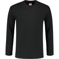 Tricorp 101006 T-Shirt Lange Mouw Zwart maat S heren