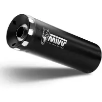 MIVV Hr-1 1x1 Yamaha Xsr 125 22-24 Gehomologeerd Compleet Uitlaatsysteem