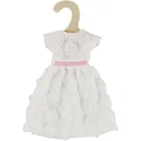 Heless Witte Jurk voor Modepoppen - 29cm
