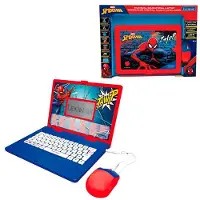 Lexibook Spiderman Bilingual Educational Laptop Rood Kinderen