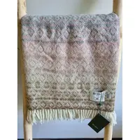 Bronte by moon Wollen Plaid - DIAMOND Ombre Silver Pink - 140x185cm - Bronte x Plaids.shop